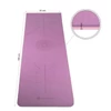 Springos thick yoga/fitness mat - Navy Blue