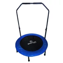 Trampoline with handrail, 98 cm S-SPORT