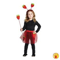 Strawberry costume 3 pieces - 13655