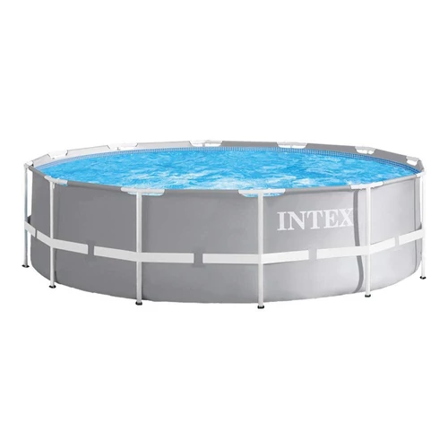 Water cartridge pool set, metal frame 366x76 cm INTEX PRISM FRAME POOL 26712