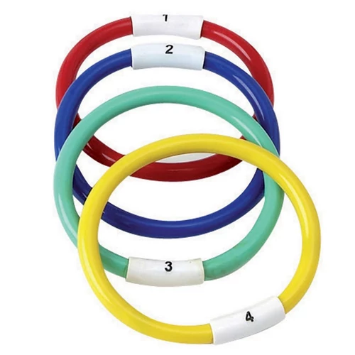 Diving rings with figures VINEX