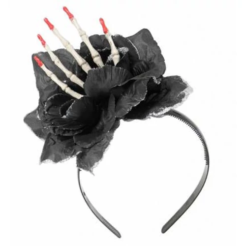 Black rose hair rail- CARNEVAL 57016